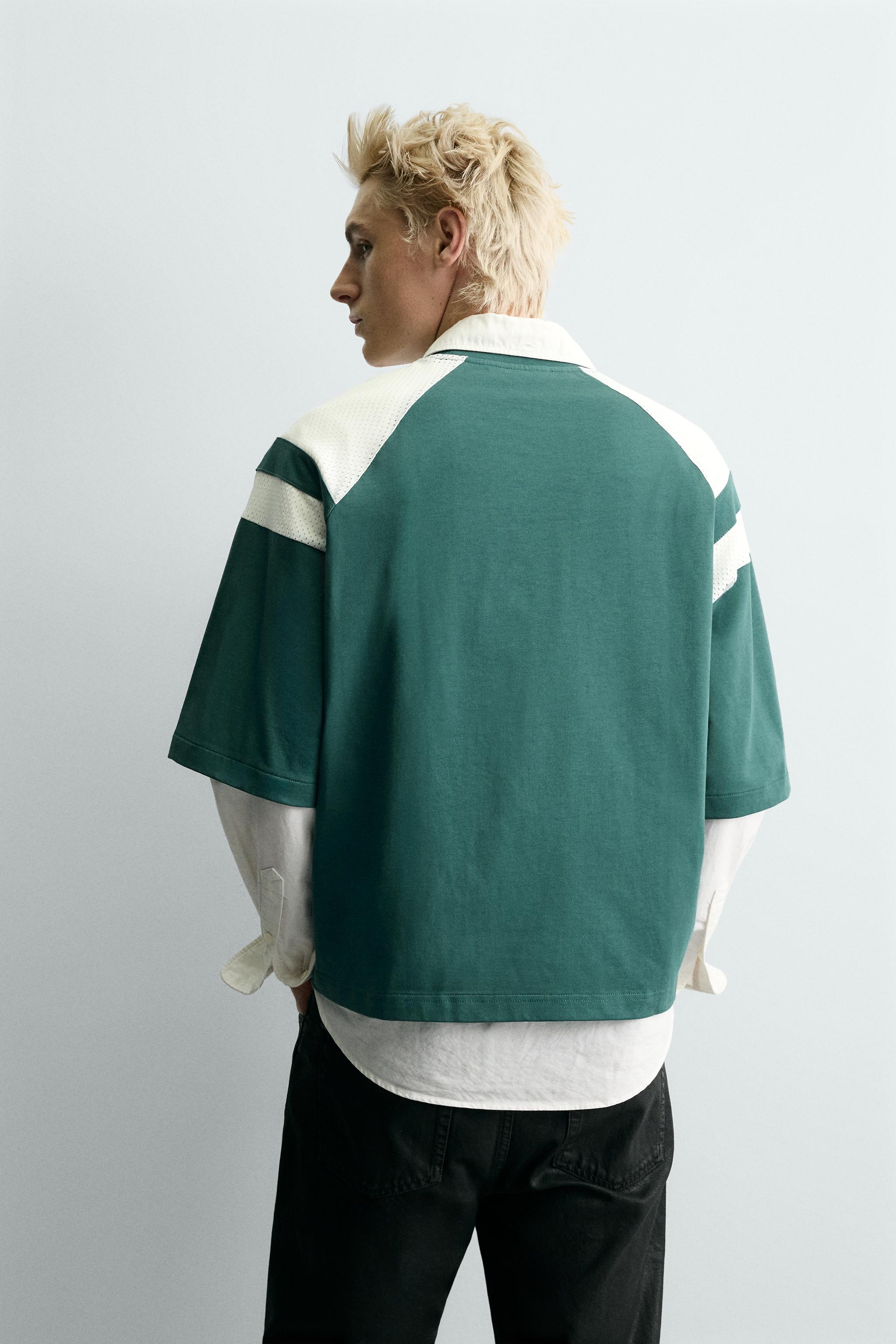 STRUCTURED PRINT T-SHIRT